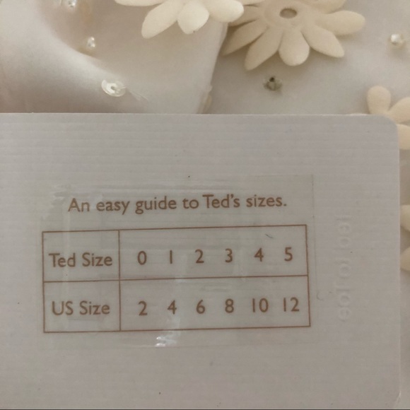 NWT Ted Baker Findon Embellished Floral Dress 2 - Picture 10 of 11